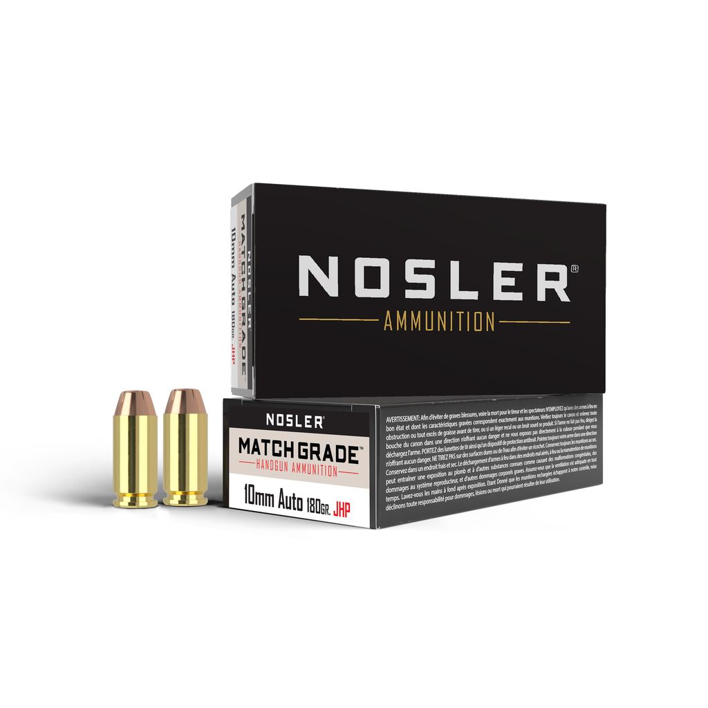 Nosler Nosler Assured Stopping Power 10mm Auto 180 gr Ammo JHP - 50rds - 51412