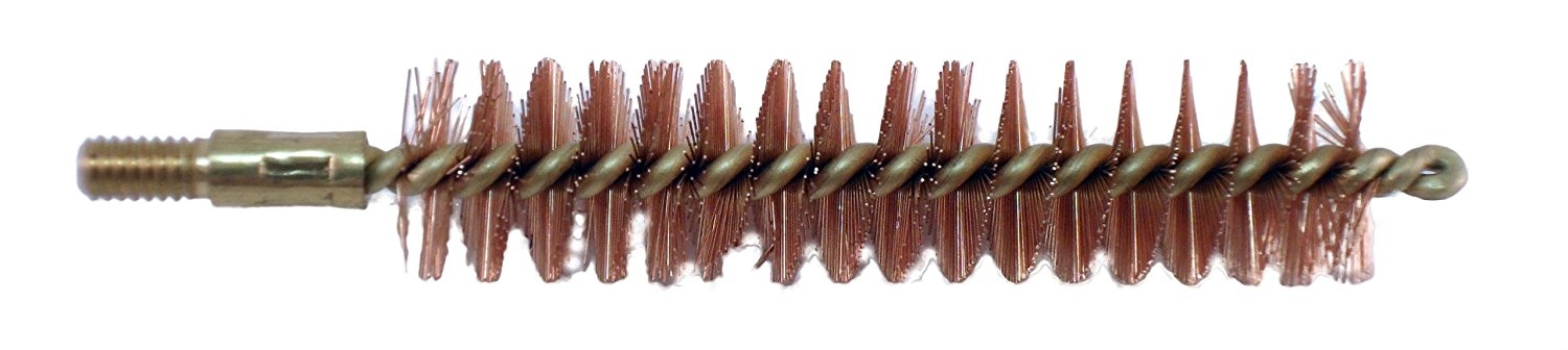 Pro-Shot .17 Cal. Bronze Bristle Pistol Length Bore Brushes 17P - Proshot