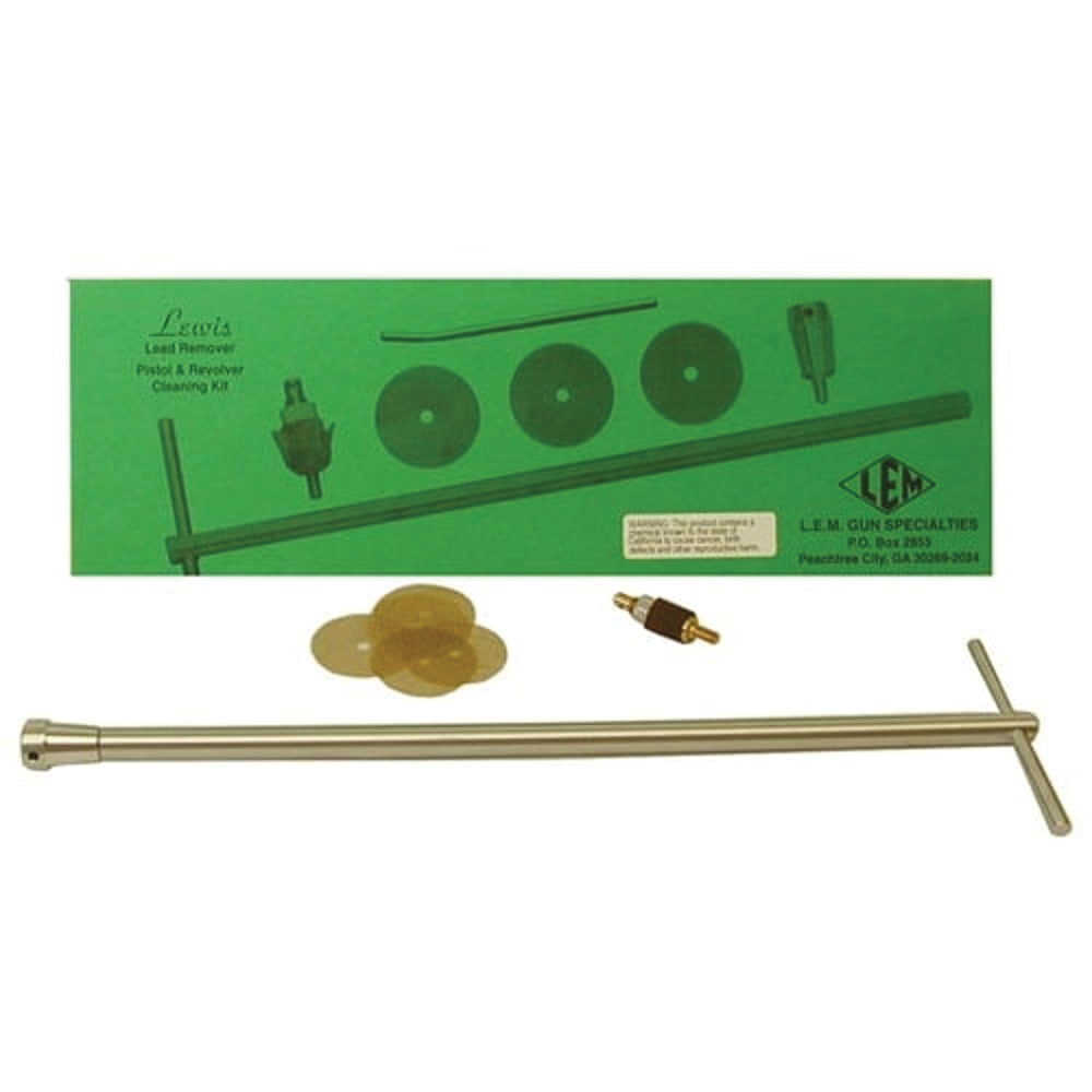 Brownells 10mm/.40 Cal/.41 Cal Lewis Lead Remover Handgun Kit - Brownells