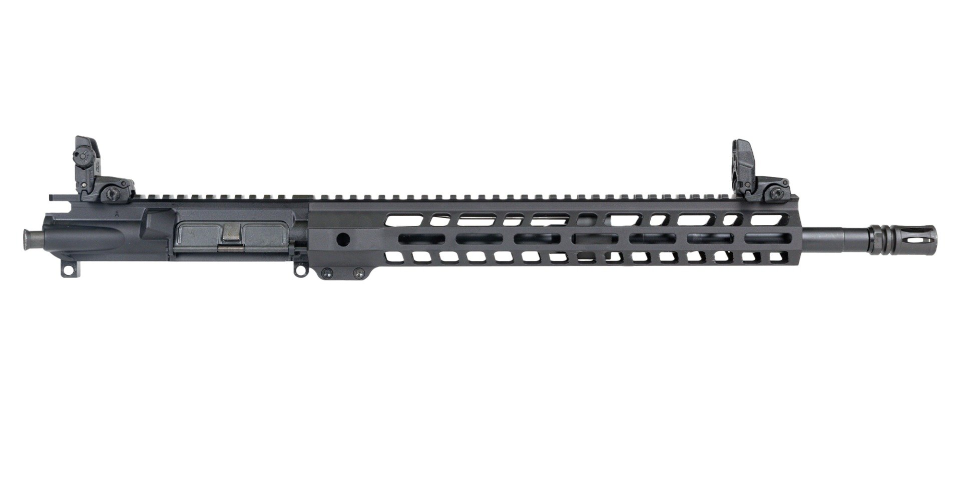 PSA 16" M4 Carbine 1:7 Nitride 13.5" Lightweight M-Lok Freedom Upper w/ MBUS Sight Set - No BCG/CH