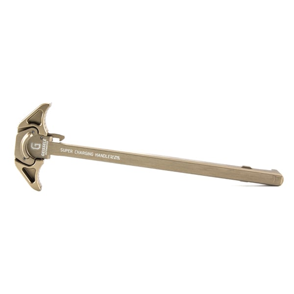 Geissele Super Charging Handle (SCH), 7.62, Desert Dirt Color  05-476S - Geissele