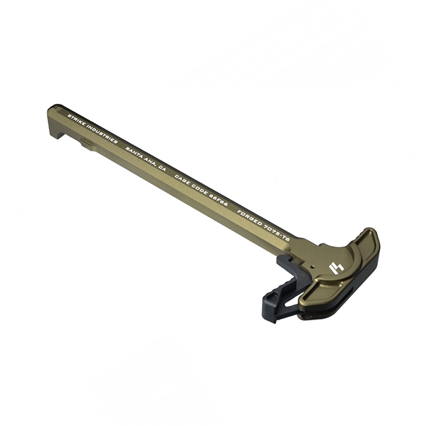 Strike Industries Charging Handle W/ Extended Latch, Flat Dark Earth - SI-ARCH-EL-FDE - Strike Industries