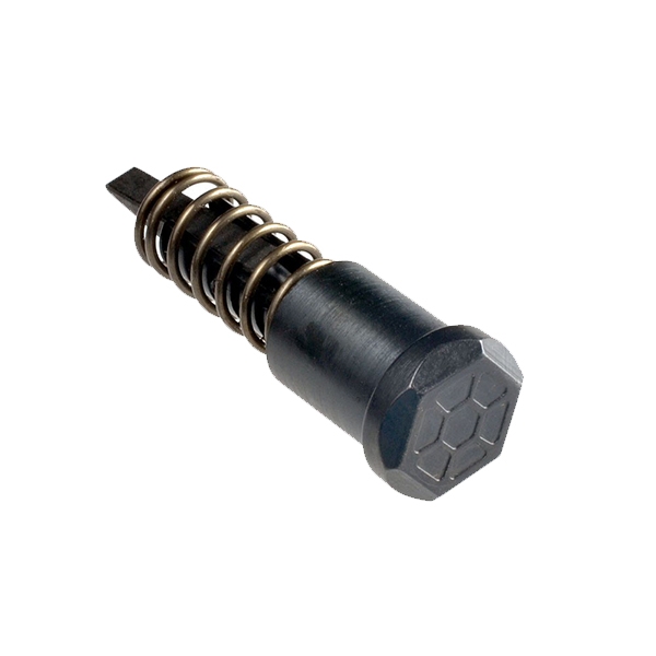Strike Industries AR-15 Forward Assist Assembly W/ Hex Head Design, Black - SI-AR-FA-BK - Strike Industries