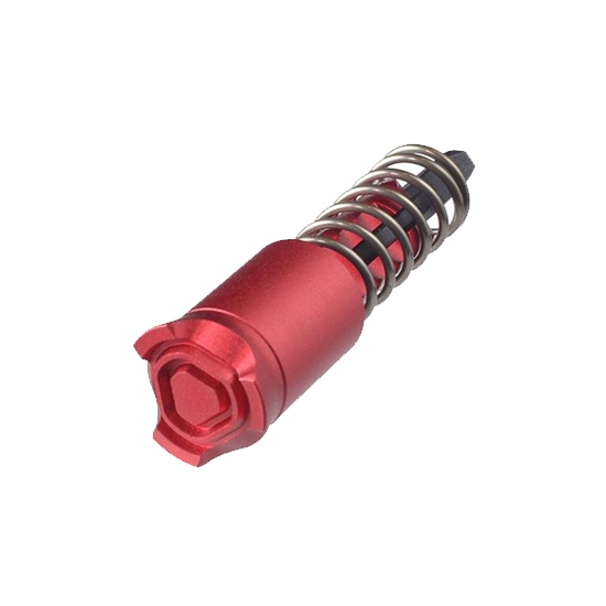 Strike Industries Strike Lightweight AR Forward Assist, Red - SI-AR-S-FA-RED - Strike Industries
