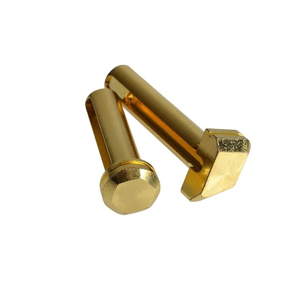 Strike Industries AR-15 Extended Pivot/Takedown Pins, Gold Coating - SI-AR-EPTP-GC - Strike Industries