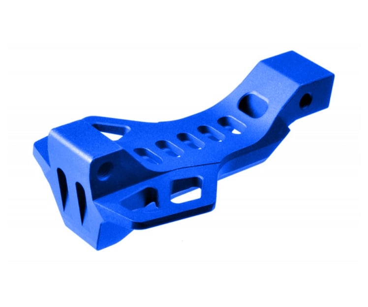 Strike Industries Cobra Billet Trigger Guard with Finger Rest, Blue  SI-BTG-COBRA-BLU - Strike Industries