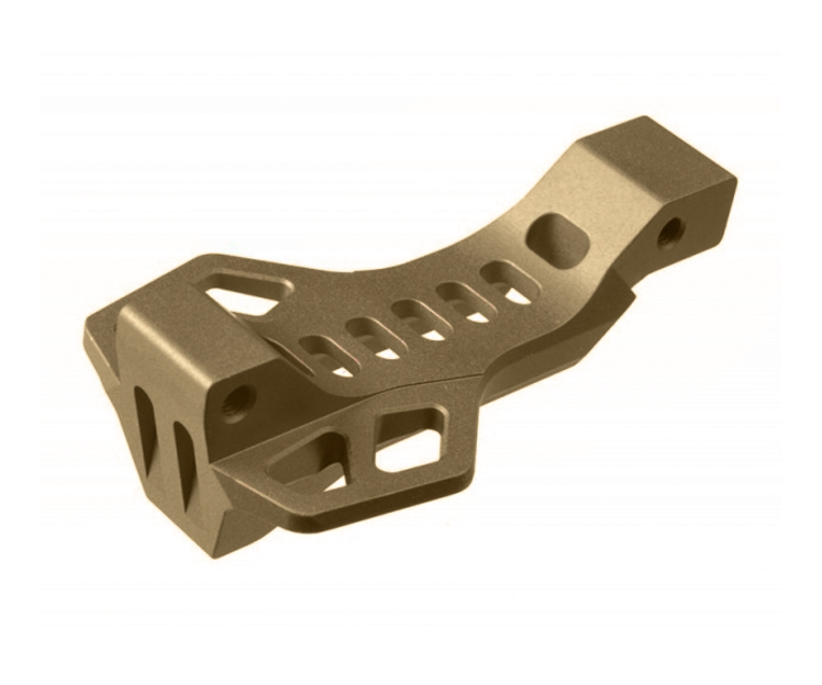 Strike Industries Cobra Billet Trigger Guard with Finger Rest, Flat Dark Earth  SI-BTG-COBRA-FDE - Strike Industries