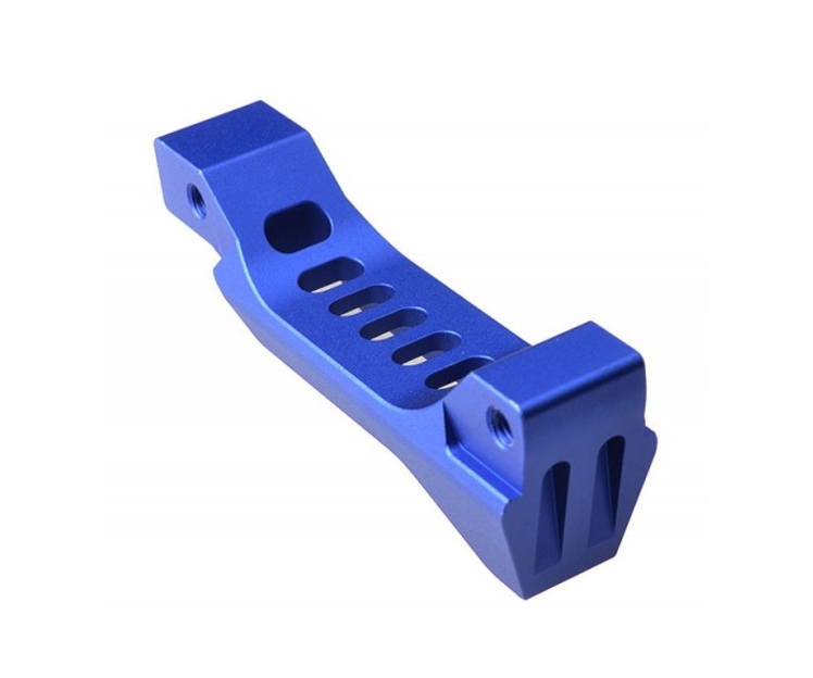 Strike Industries Fang Billet Trigger Guard, Blue  SI-BTG-FANG-BLU - Strike Industries
