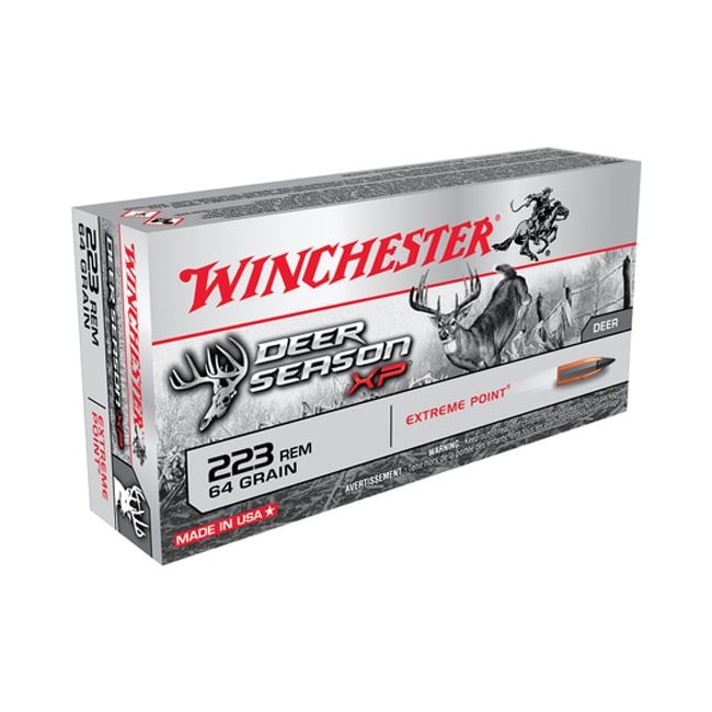 Winchester Deer Season XP .223 Remington 64 Grain Centerfire Rifle Ammunition, 20rds - X223DS - Winchester