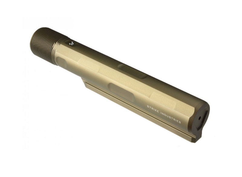 Strike Industries Advanced Receiver Extension Buffer Tube, Flat Dark Earth - SI-AR-ARE-T7-FDE - Strike Industries