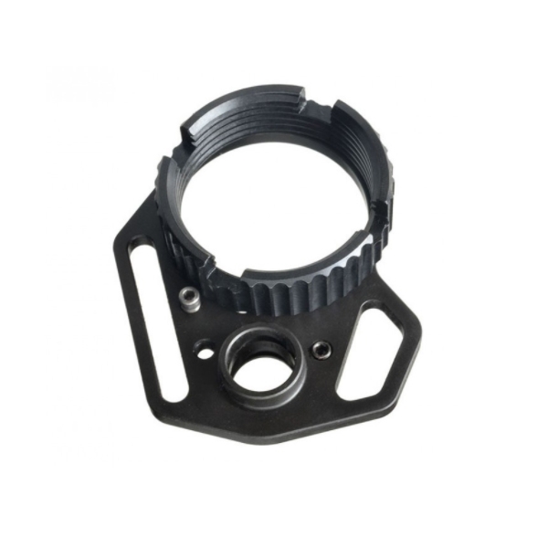 Strike Industries Multi-Function End Plate w/ Anti-Rotation Castle Nut - SI-AR-MFEP&ACN - Strike Industries
