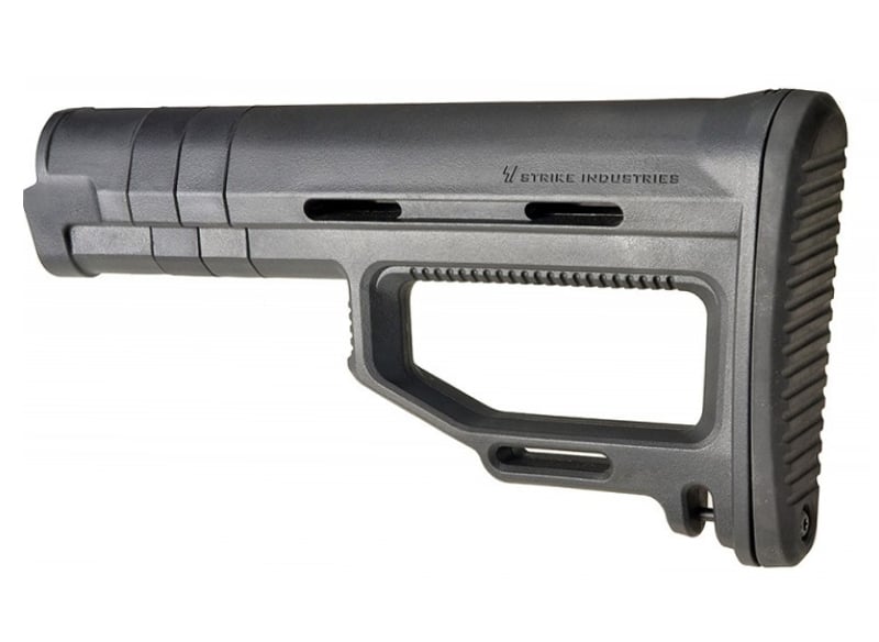 Strike Industries Viper Modular Fixed Stock, Black - SI-VIPER-MFS-BK