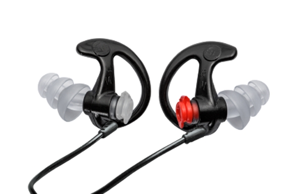 Surefire EP4 Sonic Defenders Plus Earplugs w/ Lanyard  EP4-BK-MPR