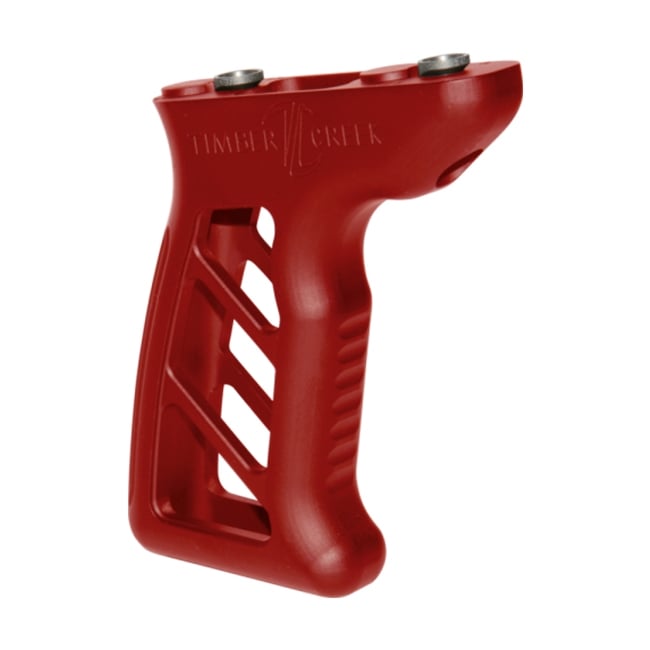 Timber Creek KeyMod Enforcer Vertical Foregrip, Red - K E VFG RED - Timber Creek Outdoors