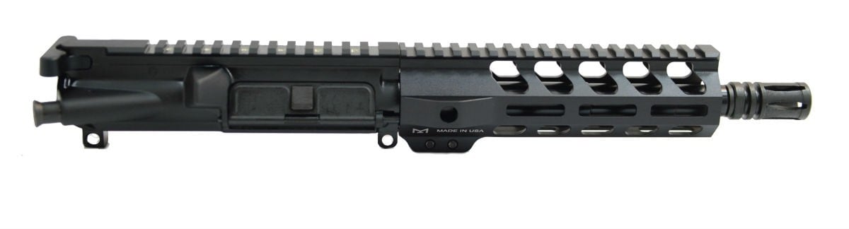 PSA 8.5" Pistol-length 5.56 NATO 1/7 Nitride  7" Lightweight M-Lok Upper with BCG & CH - 516447525 - Palmetto State Armory