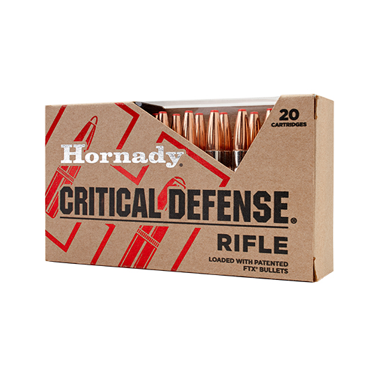 Hornady Critical Defense 223 Rem 73gr FTX 20rds Ammunition - 80260 - Hornady