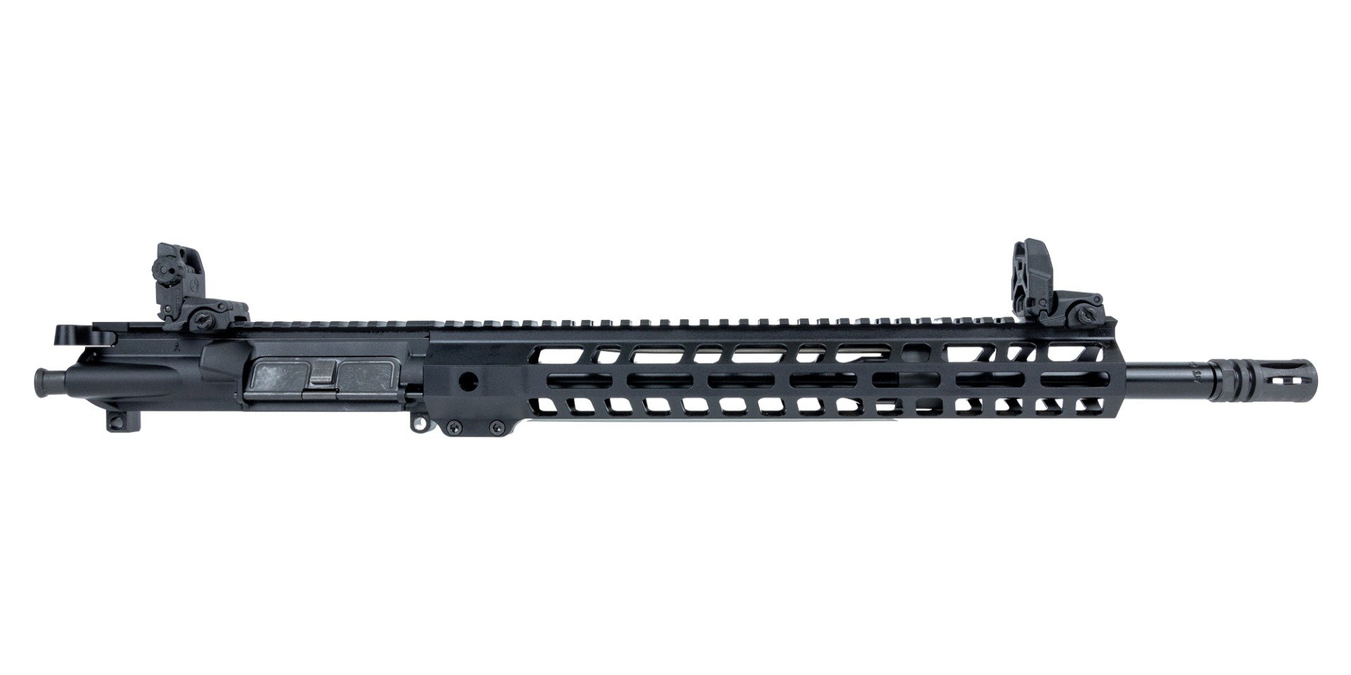 PSA 16" Mid-Length 5.56 NATO 1:7 Nitride 13.5" Lightweight M-Lok Upper With BCG, CH, & MBUS SIght Set - 516447488 - Palmetto State Armory