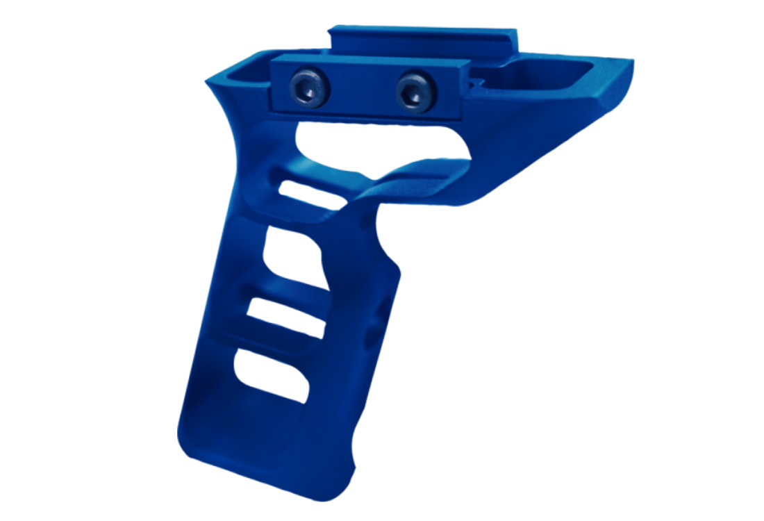 Timber Creek Enforcer Vertical Foregrip Picatinny, Blue - E VFG BLU - Timber Creek