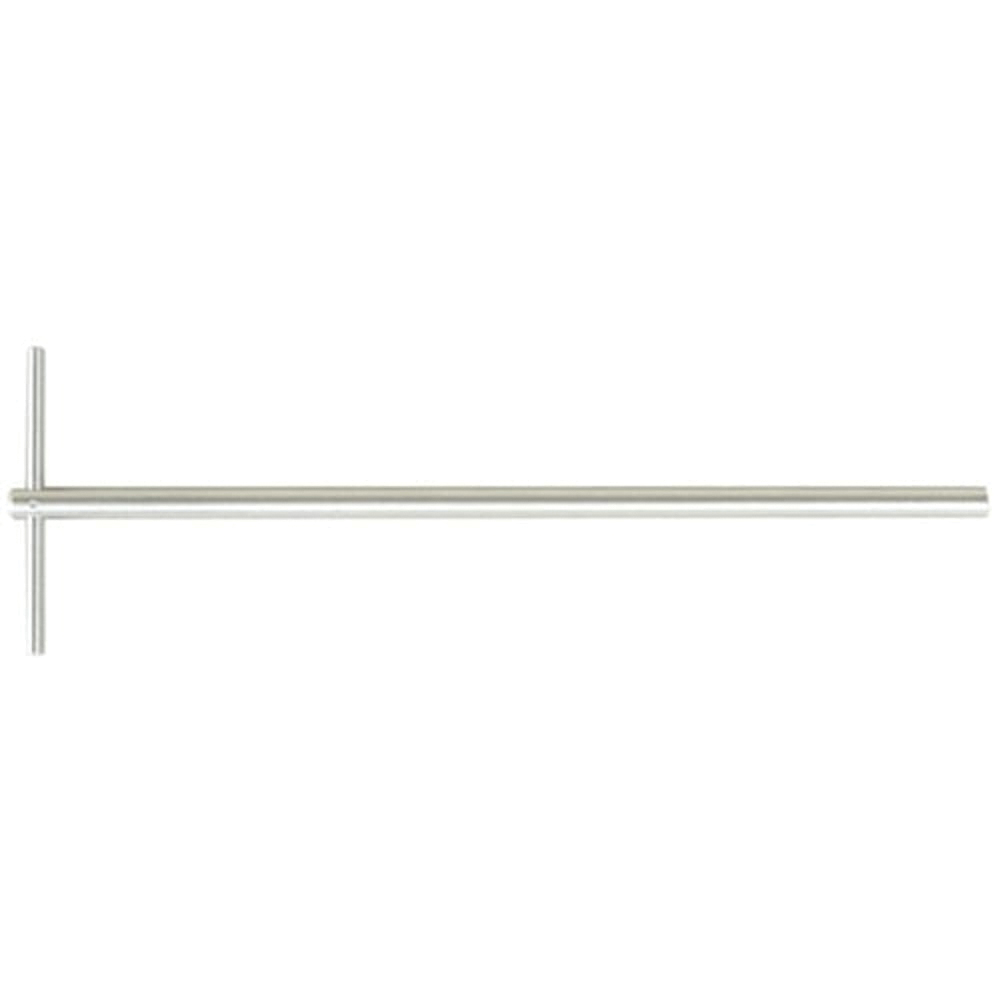 Brownells #8-32 Female 9.50" Lewis Lead Remover Replacement Handle, Silver - Brownells