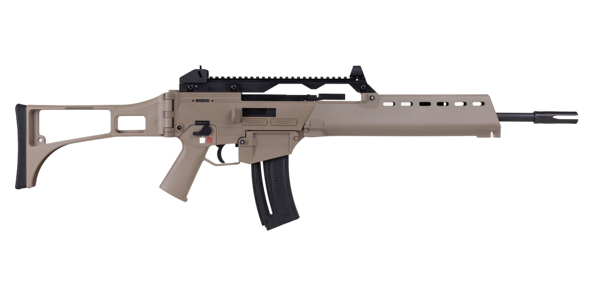 HK G36 18.1” 22LR Rifle FDE