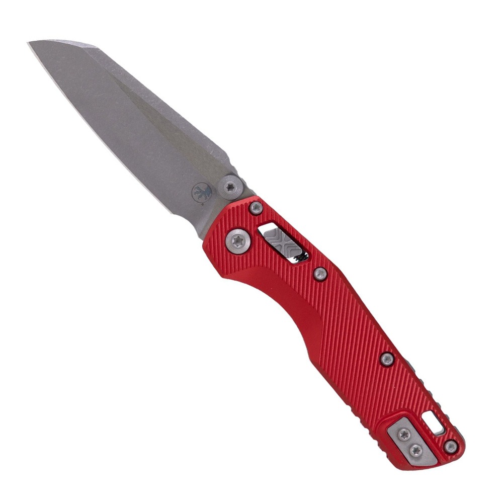 MICROTECH MINI FOLDING KNIFE, RED