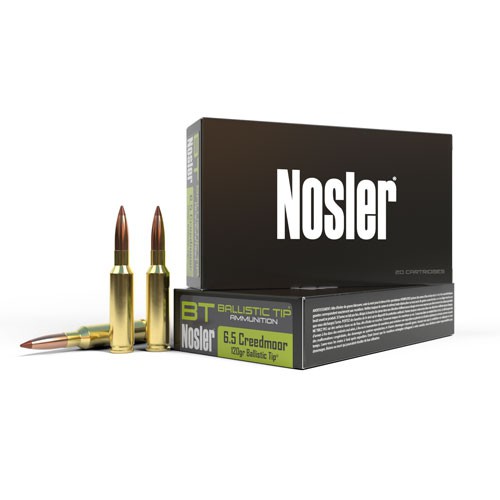 Nosler 6.5 Creedmoor 140gr Ballistic Tip 20 Rounds Ammunition - 40064 - Nosler