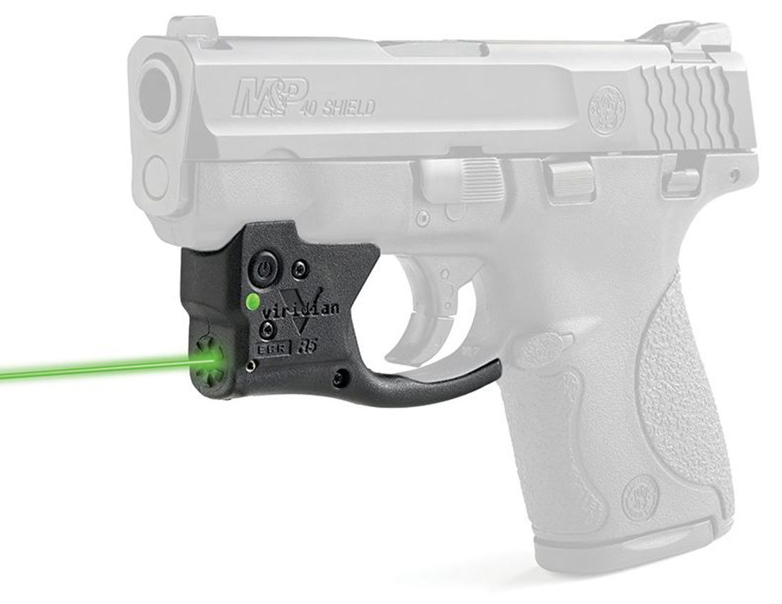 Viridian Reactor 5 Gen 2 Green Laser Sight w/ ECR IWB Holster for M&P Shield  -  920-0005 - Viridian