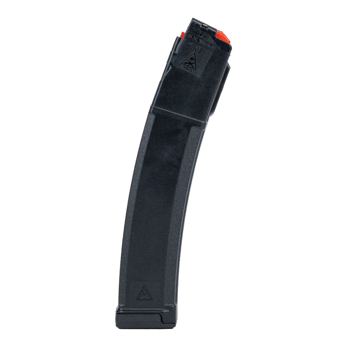 Soviet Arms AK-V 9x19mm U9 35 Round Patterned Magazine, Black - 5165448274