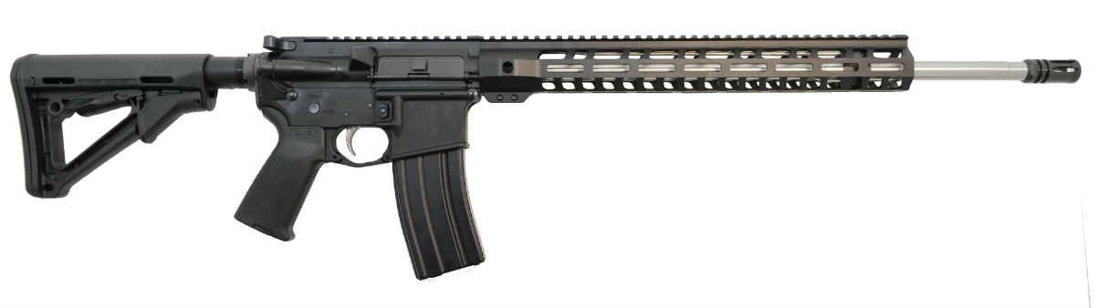 PSA 20" Rifle-Length .224 Valkyrie 1/7 Stainless Steel Lightweight M-Lok MOE CTR 2 Stage Rifle - 5165448568 - Palmetto State Armory