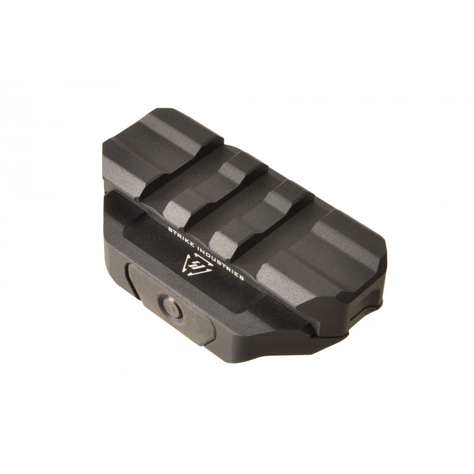 Strike Industries REX Riser Low Profile AR Rail Riser, Black - SI-REX-RISER-BK - Strike Industries