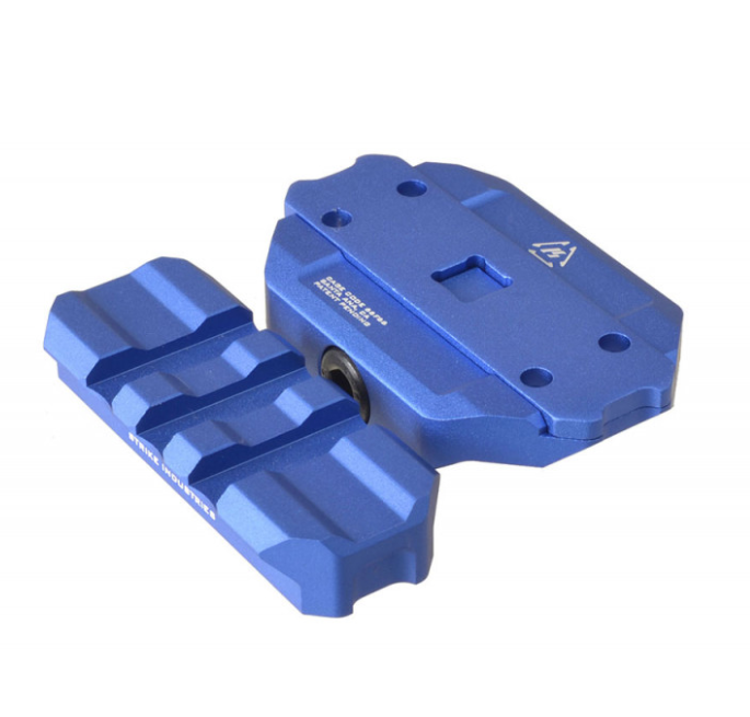 Strike Industries REX Riser Low Profile AR Rail Riser, Blue - SI-REX-RISER-BLU - Strike Industries