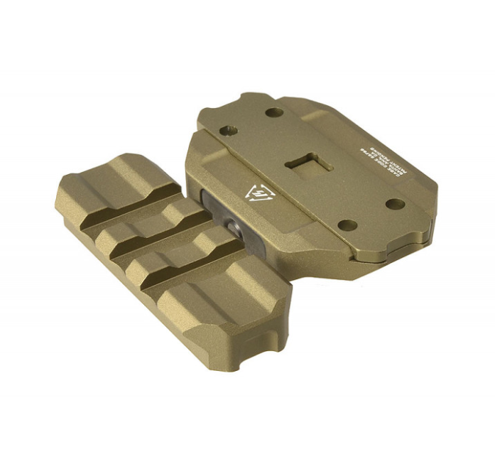 Strike Industries REX Riser Low Profile AR Rail Riser, Flat Dark Earth - SI-REX-RISER-FDE - Strike Industries