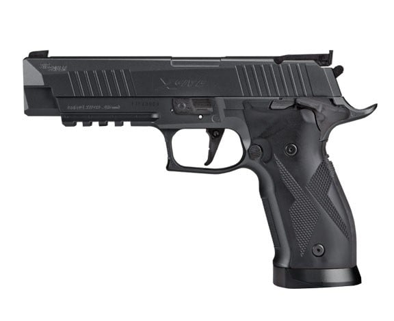 Sig Sauer X-Five .177 Cal Air Pistol, Black - AIR-X5-177-BLK - Sig Sauer