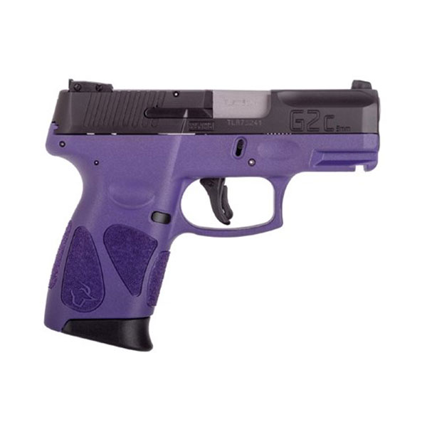 Taurus G2C 9mm Dark Purple and Black Pistol - 1-G2C931-12DP - Taurus