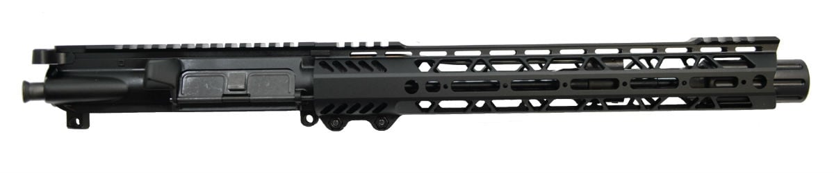 PSA 10.5" Carbine-Length 5.56 NATO 1/7 Nitride 12" Slant M-lok Upper - With BCG & CH - 5165449683 - Palmetto State Armory