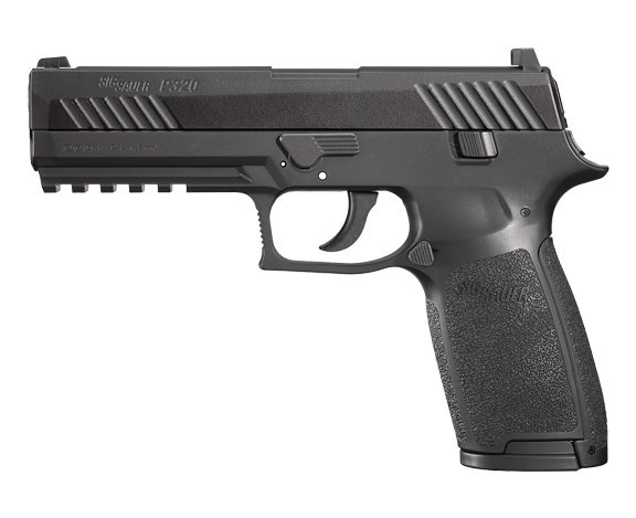 Sig Sauer P320 .177 Cal Air Pistol, Black - AIR-P320-177-30R-BLK - Sig Sauer