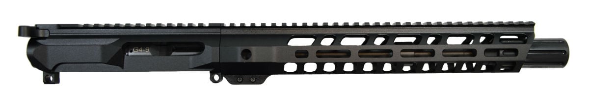 PSA PA-9 Gen4 10.5" 9mm 1/10 Nitride 12" Slanted M-Lok Railed Upper With BCG & CH - 5165449744 - Palmetto State Armory
