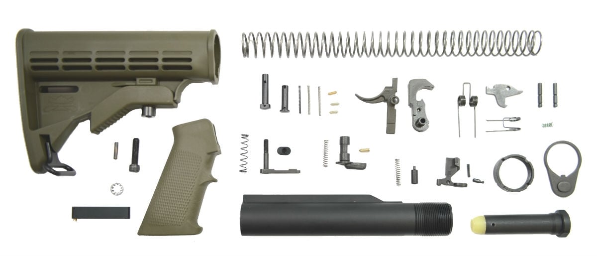 PSA Classic Lower Build Kit, OD Green - Palmetto State Armory