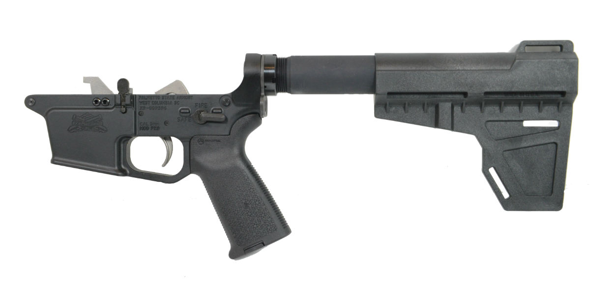 BLEM PSA PX9mm Forged Complete MOE EPT Shockwave Lower, Black - uses Glock-style magazine - Palmetto State Armory