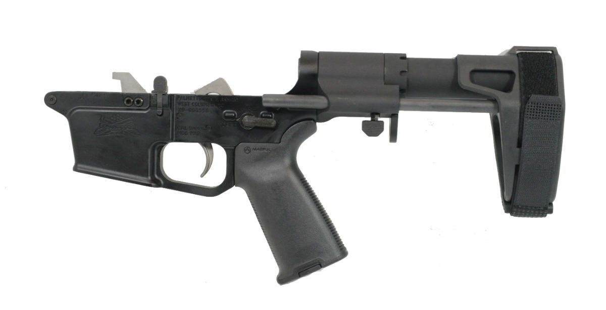 PSA PX-9 Forged Complete MOE+ EPT PDW Pistol Lower- Uses Glock(R) Style Magazine - Palmetto State Armory
