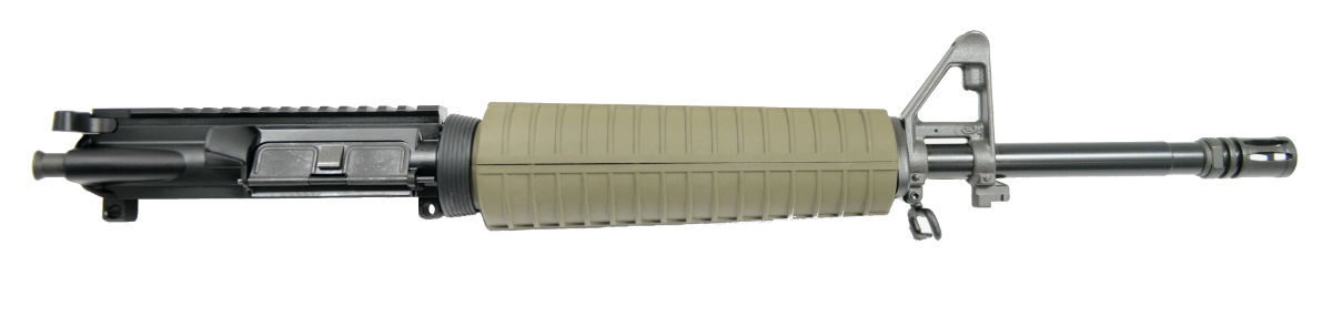 PSA 16" Mid-Length 5.56 NATO 1/7 Phosphate Classic Upper With BCG & Charging Handle- ODG - Palmetto State Armory