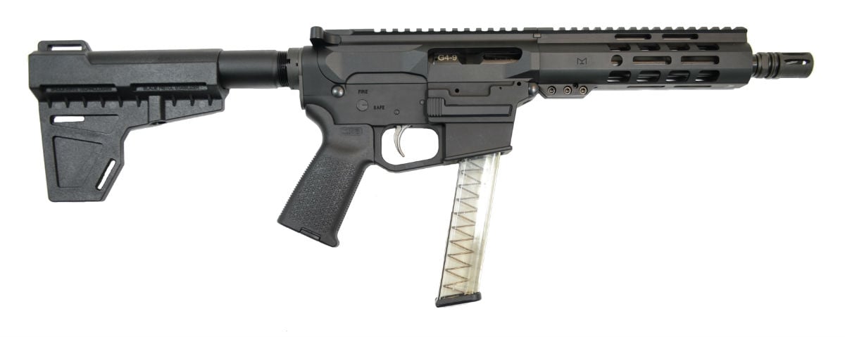 PSA Gen4 8" 9mm 1/10 GX M-Lok MOE EPT Shockwave Pistol - 5165450022 - Palmetto State Armory