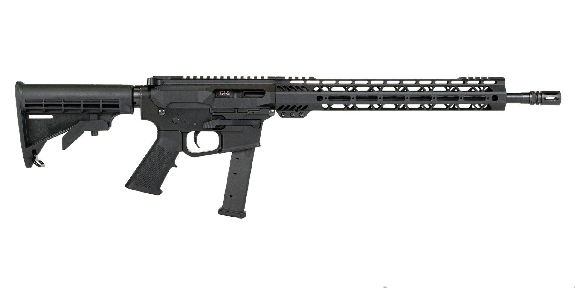 PSA Gen4 16" 9mm 1/10 Lightweight M-Lok Classic Rifle - 5165450028