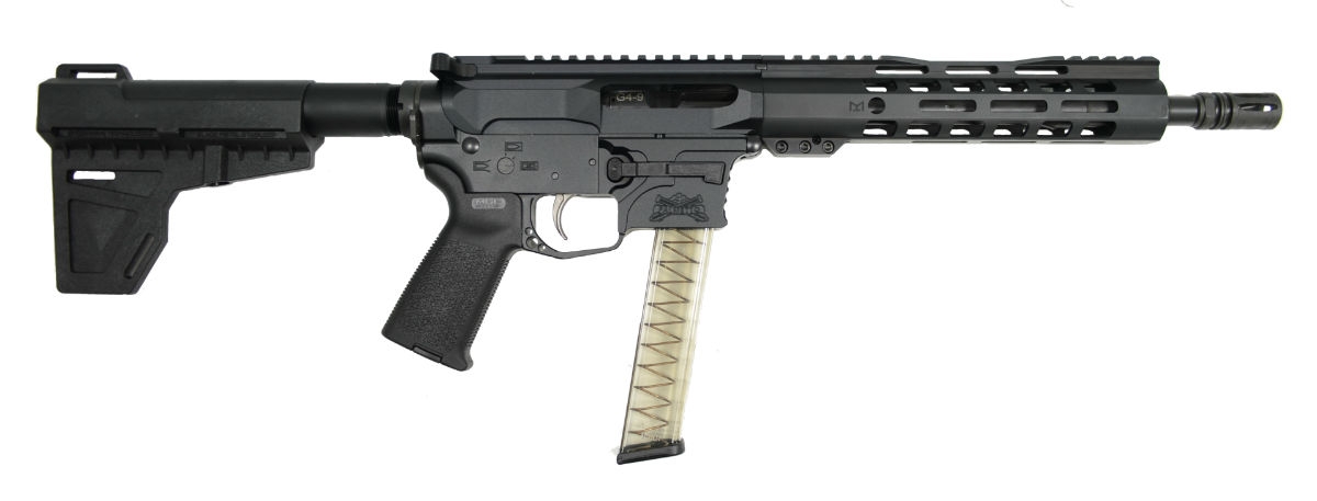 PSA Gen4 10.5" 9mm 1/10 Lightweight M-Lok MOE EPT Shockwave Pistol - 5165450152 - Palmetto State Armory