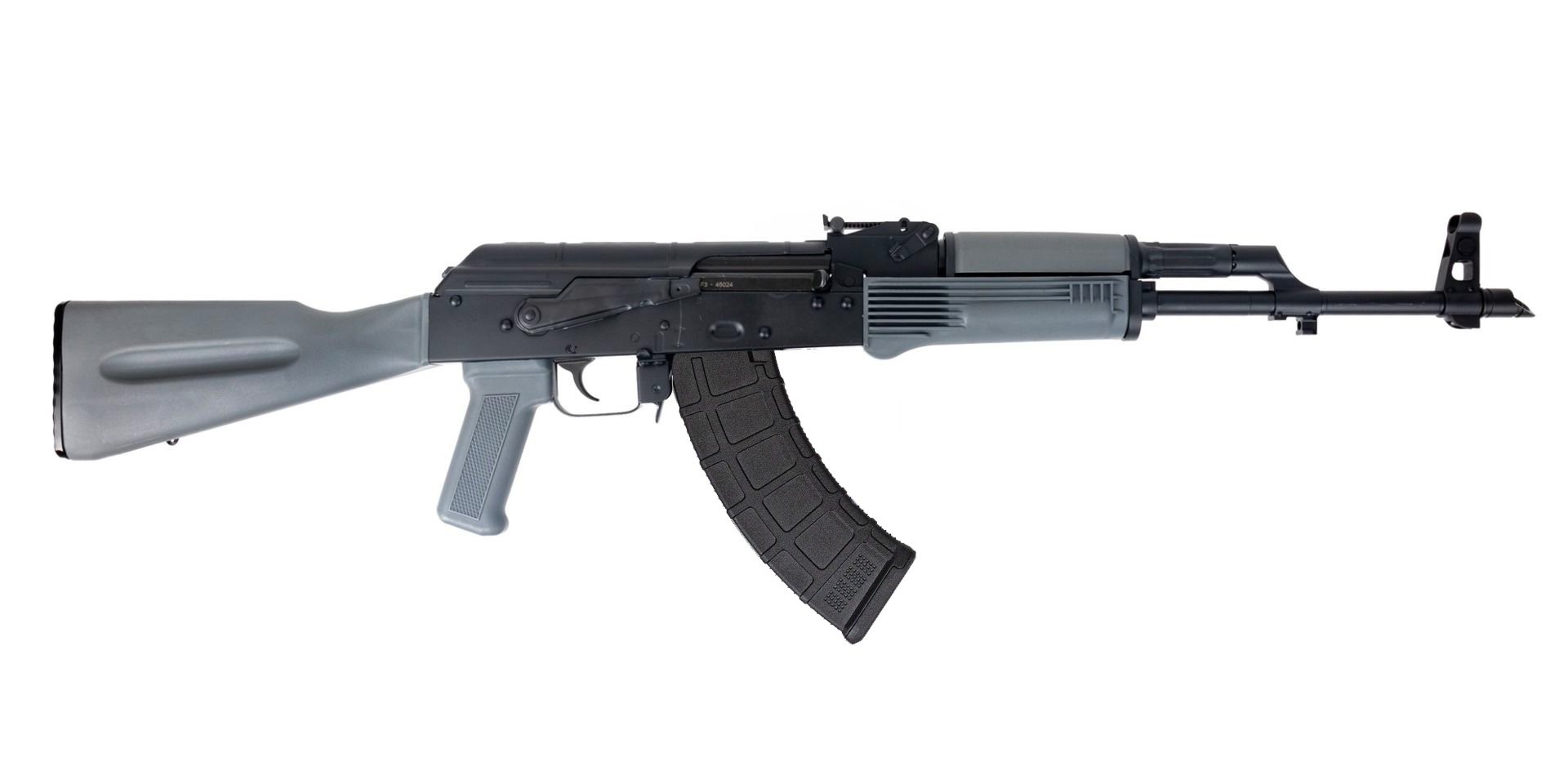 PSA AK-47 GF3 Forged Classic Polymer Rifle, Gray - Palmetto State Armory
