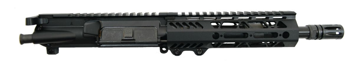 PSA 8.5" Pistol-length 5.56 NATO 1/7 Nitride 7" Lightweight M-Lok Upper with BCG & CH - 5165450466 - Palmetto State Armory