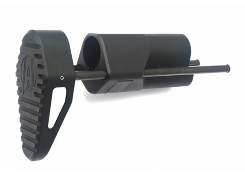 Armaspec XPDW Gen 2 Mil Spec 5 Position Adjustable Stock, Black - ARM235-BLK - Armaspec