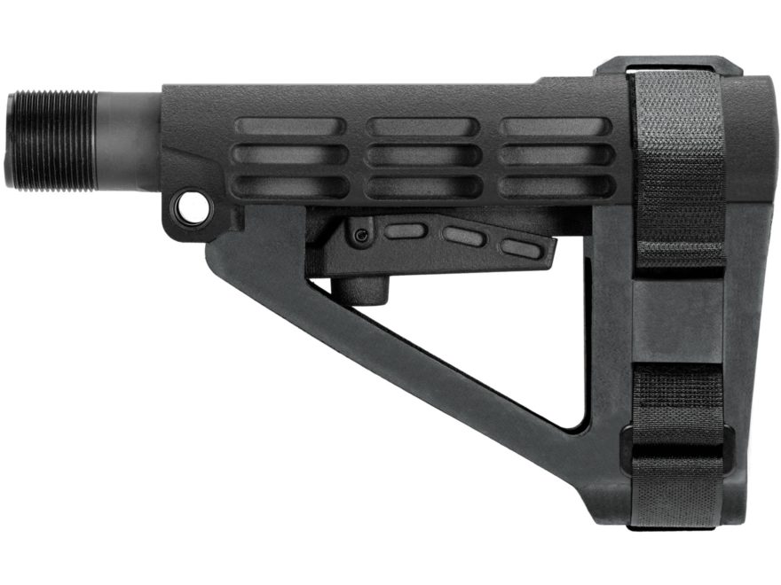 SB Tactical SBA4 Pistol Stabilizing Brace, Black - SBA4-01-SB - Sb Tactical