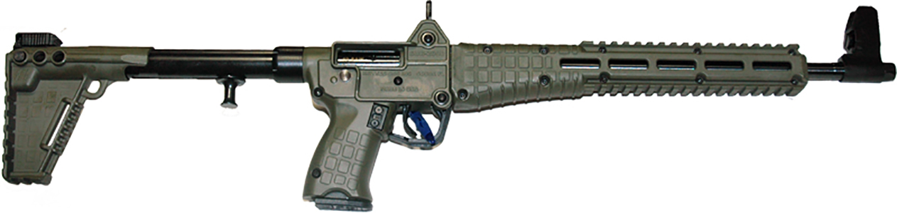 Keltec Sub-2000 .40 S&W Folding Stock Rifle, OD Green - SUB2K40GLK23BGRNHC - Kel-Tec