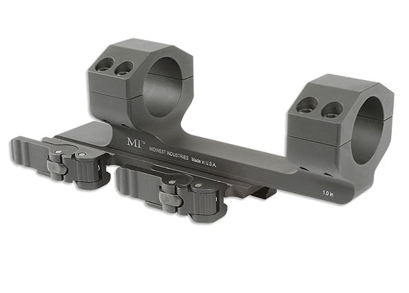 Midwest Industries QD 1" Offset Scope Mount - MI-QD1SM - Midwest Industries
